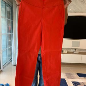 Brand New Orange Trouser