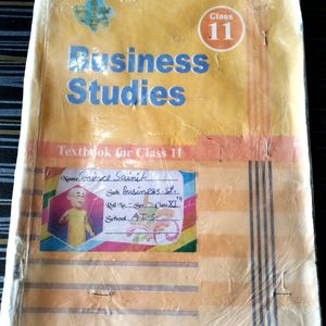 Class 11 Business Studies Book