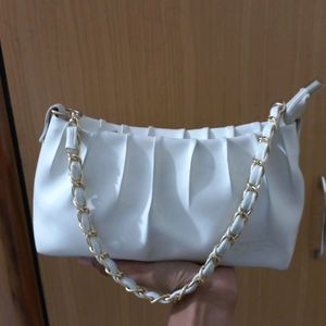 White Handbag