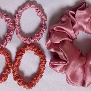 Satin Skinny Scrunchies