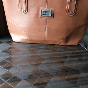 Brown Ladies Purse Pu Leather