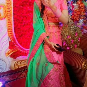 Subtle Pink Lehnga