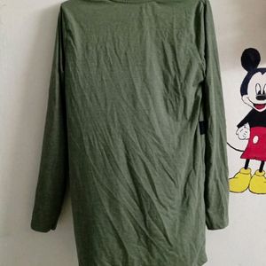 Olive Green Full Sleeve Top