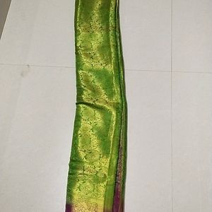 Green Colour Saree 2