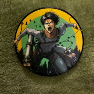 Levi Ackerman Anime Badge