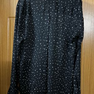 Black Starry Night Shirt