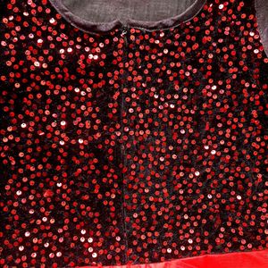 Red Party wear Frock