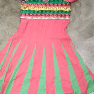 Anarkali Kurti Set For Girls