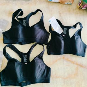 Fix Price Jockey Padded Sport Bra Combo Of 3