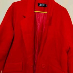 Women's Red Winter Coat