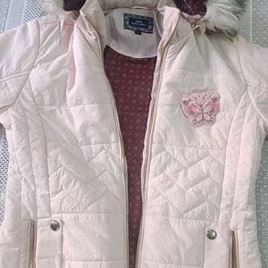 Light Pink Hood Jacket