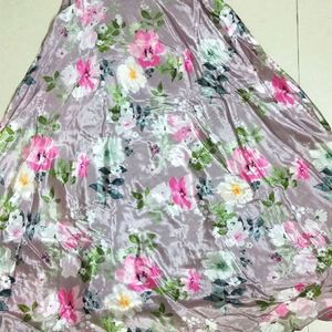 Handwork Floral Gown