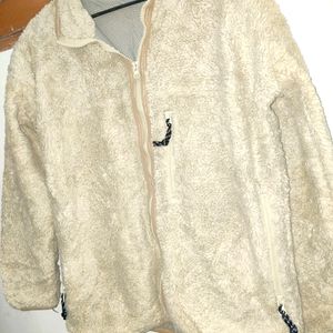 Camel Color Fur Jacket Men