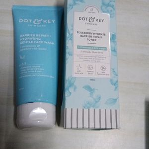 Combo Of Dot & Key Barrier Repair Skin Care Kit