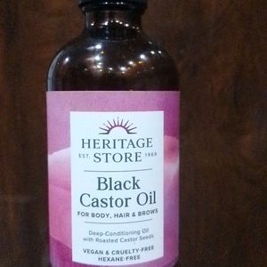 Heritage Store Black Castor Oil 237ml