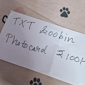 TXT Soobin Photocards