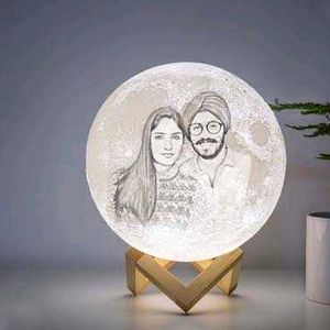 Custom Moon Lamp 3d