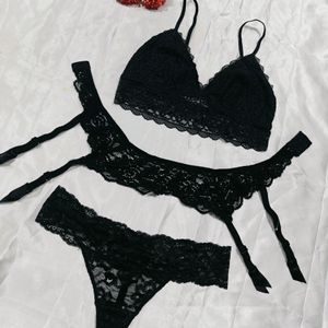 Imported 3 Piece Lingerie Set