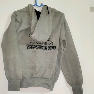 Grey Unisex Hoodie