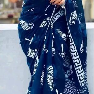 Superb Offer On Jaipuri Cotton Malmal Saree 🎉🥳🆕