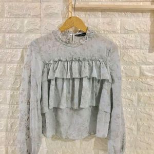 Zara Frill Tops