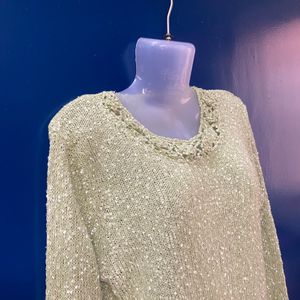 Glittery Sweater😍#sweater #womanwear #sweaters