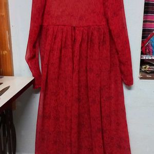 chudi sleeves designer dress