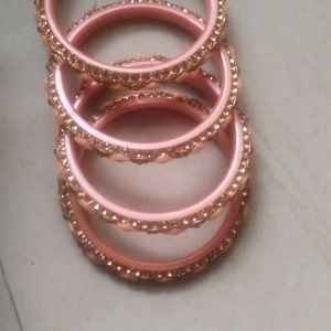 4 Bangle Golden Colour