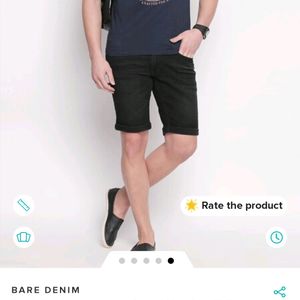 BARE DENIM Authentic Shorts (28 Size)Unisex