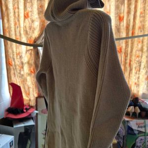 Woolen Long Cardigan Sweater