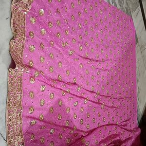 You Are Free To Offer New Heavy Pink 🩷 Saree