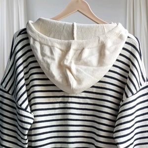 Striped Hooded Sweater