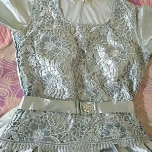 Beautiful Silver Gown