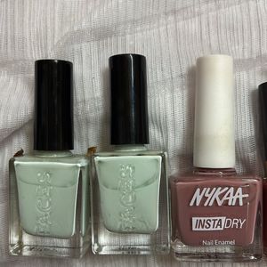 Combo Of 6 Brand Nail Polish