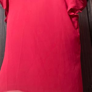 Beautiful Red Top Size S