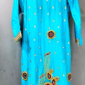 Kurta & Patiala Shalwar Dupatta Set