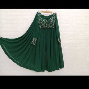 Green Lehengacholi