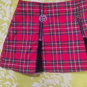 Kodiak Tartan Emo/Goth/Punk Mini Skirt.