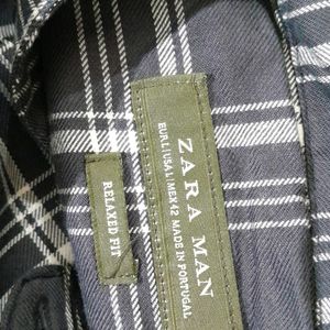 Black Checks Shirt (Men's)