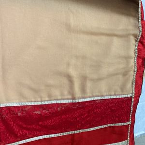 Red Brasso Saree