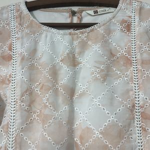 Chikankari Formal Top