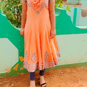 Anarkali Kurti With Dupatta