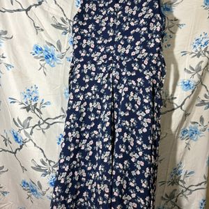 Blue Floral Dress