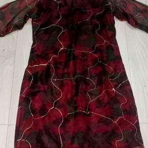 Organza Kurta