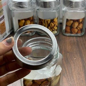 310ml Cube Jar Set Of 6