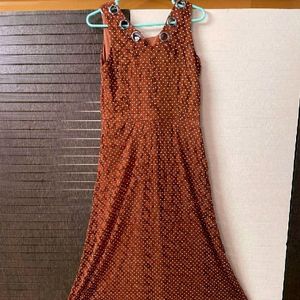 Net Maxi Dress