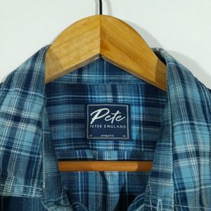 Blue Checks Shirt (Men's)