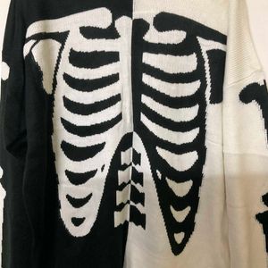 Gothic Skeleton Unisex Sweater