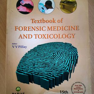 Textbook Of Forensic Medicine And Toxicology