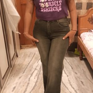 Grey Jeans For Women's